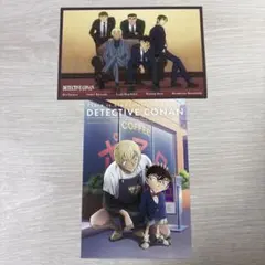 名探偵コナン ポストカードセット 警察学校組 安室透&江戸川コナン