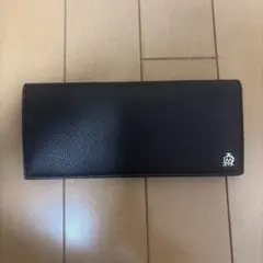 dunhill ブラックレザー長財布