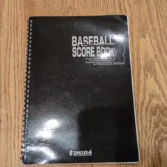 BASEBALL SCORE BOOK SAKURAI