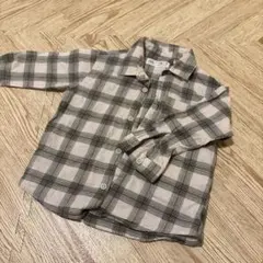 ZARA 長袖チェックシャツ 98cm