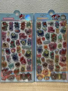 ズートピアぷくぷくシール2種類