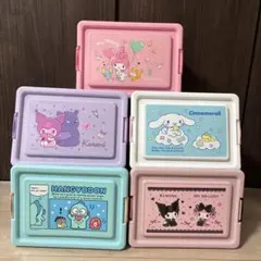 【サンリオ】サンリオキャラ ロッカーBOX コンテナBOX　10個セット サンリオ】サンリオキャラ ロッカーBOX コンテナBOX 10個セット - メルカリ