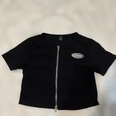 Dazy ブラック クロップドトップ PROGRESS