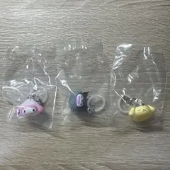 サンリオキャラクターズ めじるしアクセサリー　なりきりまん　マイメロディ　クロミ