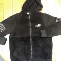 プーマ⭐︎フリースパーカー⭐︎140サイズ⭐︎ブラックスポーツにも
