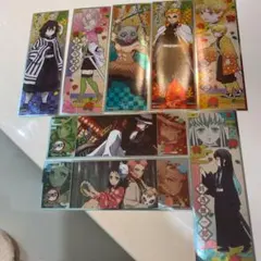 鬼滅の刃　ロングステッカーガム　8枚セット