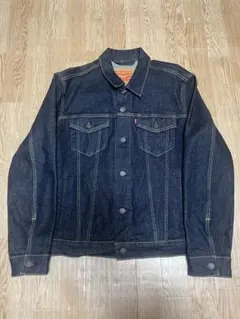 極美品　リーバイスプレミアム Gジャン M濃紺 デニム ジャケットユニセックス 80s リーバイス70505 gジャン/デニムジャケット USA製 36 濃紺