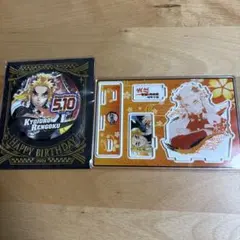 鬼滅の刃　煉獄杏寿郎 2021バースデイ缶バッジ&名場面ジオラマフィギュア