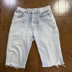 Lee デニムショートパンツ カットオフ ライトブルーのサムネイル