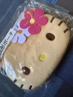 サンリオ　一番くじ　顔形ポーチ ハローキティ