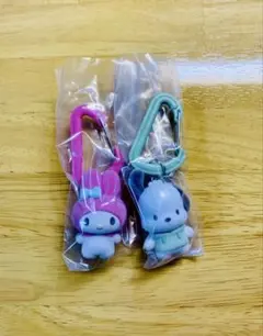 サンリオ　カラフルカラビナマスコットチャーム ポチャッコ マイメロディ