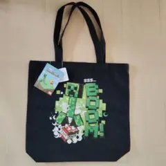 ★新品タグ付き☆　マインクラフト　トートバッグ　クリーパー