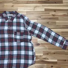 Abercrombie & Fitch チェック柄長袖シャツ XL