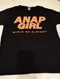 アナップ ANAP GIRL ブラック Tシャツ Sサイズ