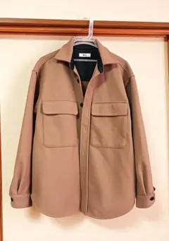 新品未使用✨WEGO ニットメルトンCPO ベージュ ジャケット M