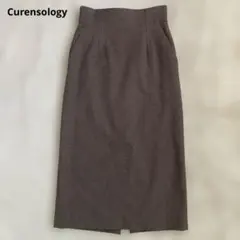 Curensology ロングスカート 千鳥 チェック 柄のサムネイル