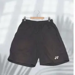 ヨネックス ハーフパンツ スポーツウェア 半ズボン 黒色 ロゴ入り9702のサムネイル