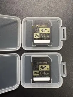 Panasonic 64GB SDXC 2枚セット