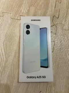 新品未使用】Galaxy A25 5G ホワイト 箱付き simフリー - メルカリ