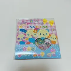 正規品 サンリオ うさはな ウサハナ おはじきシールフレーク おはじきシール