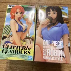 ワンピース GLITTER&GLAMOURS フィギュア 2種セット