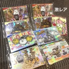 にゃんこ大戦争ウエハースカード 激レア7枚+2枚まとめ売り