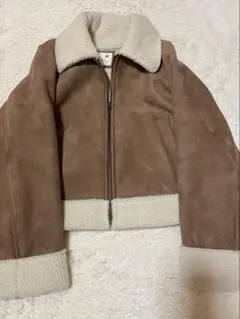 アースミュージック&エコロジー フェイクムートンコート ジャケット アウター