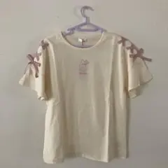ジェニィラブ　Tシャツ　160 半袖　アイボリーのサムネイル