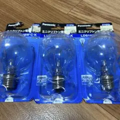 パナソニック ミニクリプトン電球　110V 75形　E-17 3個