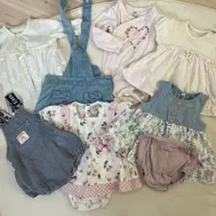 ベビー服　女の子　7点まとめ売り　50〜70cm