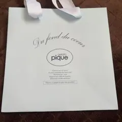 gelato pique ショップ袋 水色