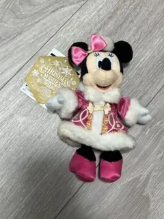 ミニーマウス クリスマスぬいぐるみ 2014