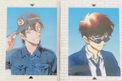 名探偵コナン　ハイウェイの堕天使 証明写真風ステッカー 萩原研二　松田陣平
