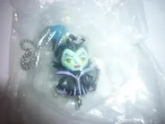 b★未使用★ディズニーヴィランズ マレフィセント つながるフィギュアキーチェーン