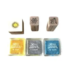 スタンプ　カラースタンプ　6点セット 半額SALE！¥980→¥490