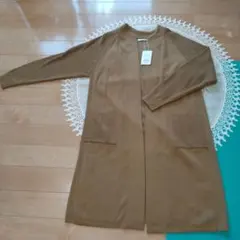 Leshy forest ロングカーディガン ベージュキャメル　新品未使用