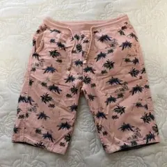 CROSS BEACH パームツリー柄 ハーフパンツ M
