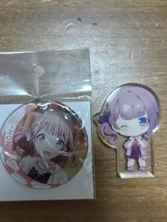 望月穂波 やわらかクリアチャーム アクリルスタンド セット