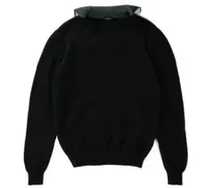 12AW ラフシモンズ期 JIL SANDER クジラ セーラーカラーニットのサムネイル