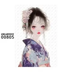 00805 コラージュ素材 12枚 ペーパー/ステッカー CREARTISTZ