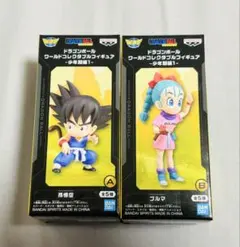③ ドラゴンボール　孫悟空　ブルマ　少年期編　ワーコレ　2点セット