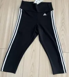 ⭐️新品未使用⭐️adidas レディースブラック スパッツ Mサイズ 3本ライン