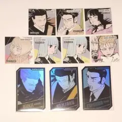 呪術廻戦 スクエアステッカー ホロカード コレクション ジャンプフェスタ2025