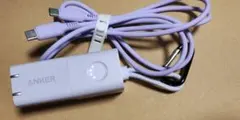 アンカー　Anker 511PowerBank 5000mAh 30w パープル