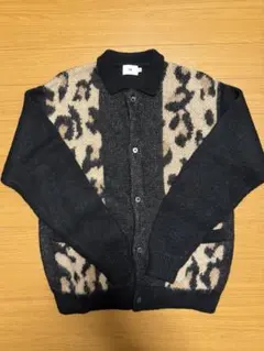 FTW MOHAIR SHIRT CARDIGAN レオパード