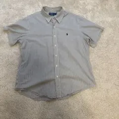 Ralph Lauren ストライプ 半袖シャツ XXL