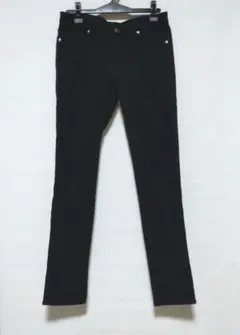 スキニーパンツ　ブラック