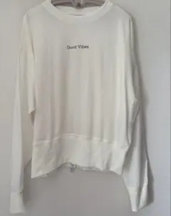 TOLNERA プルオーバー ロングロゴTシャツ