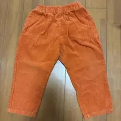 BREEZE オレンジ コーデュロイ パンツ 100