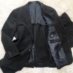 スーツセレクト セットアップ4S スーツ チェック ウォッシャブル 機能性